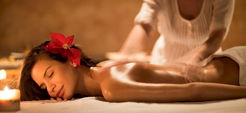 Détail de décoration dans l’institut SZEN Marrakech